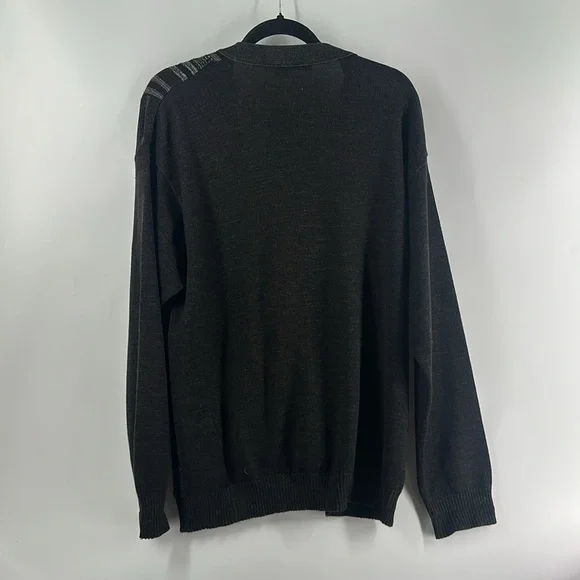 Vintage cardigan 3D knit sweater made in Italy sz Lg